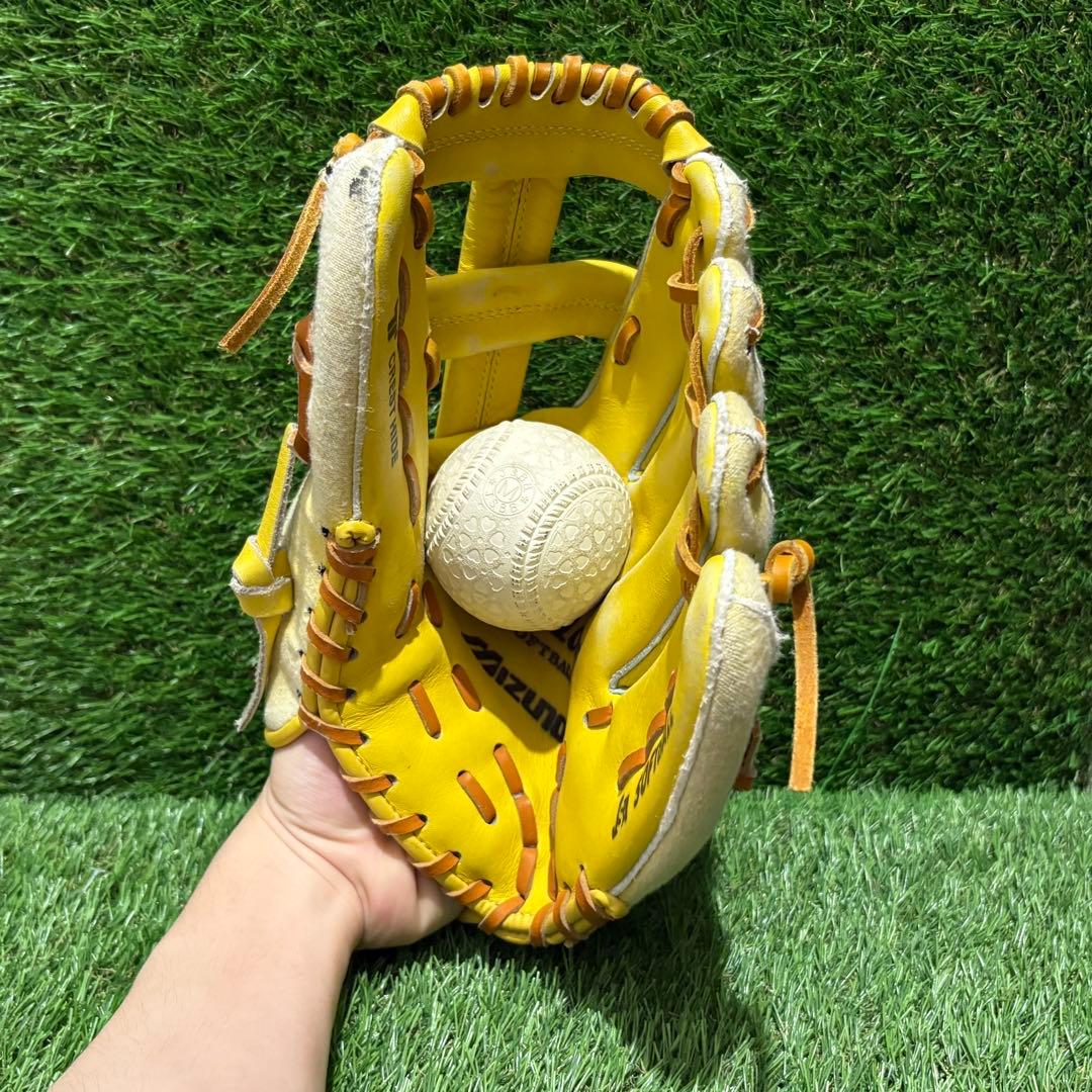 野球グラブ　グローブ　一般軟式.ソフト兼大人用　内野手用　ミズノ　サイクロン