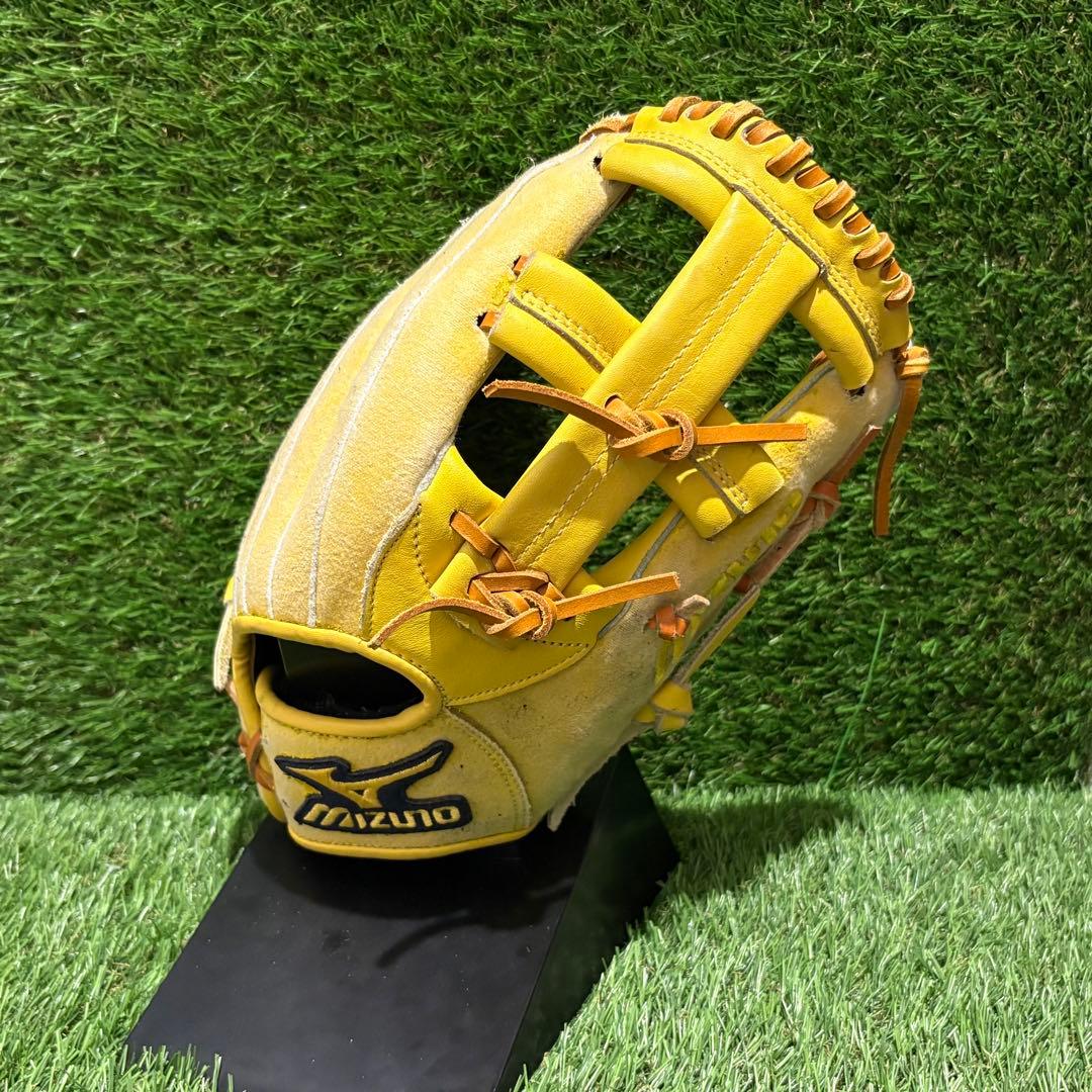 野球グラブ　グローブ　一般軟式.ソフト兼大人用　内野手用　ミズノ　サイクロン