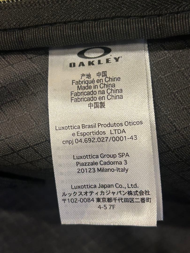 OAKLEY スタンド式キャディバッグ ブラック　パワフルスイング