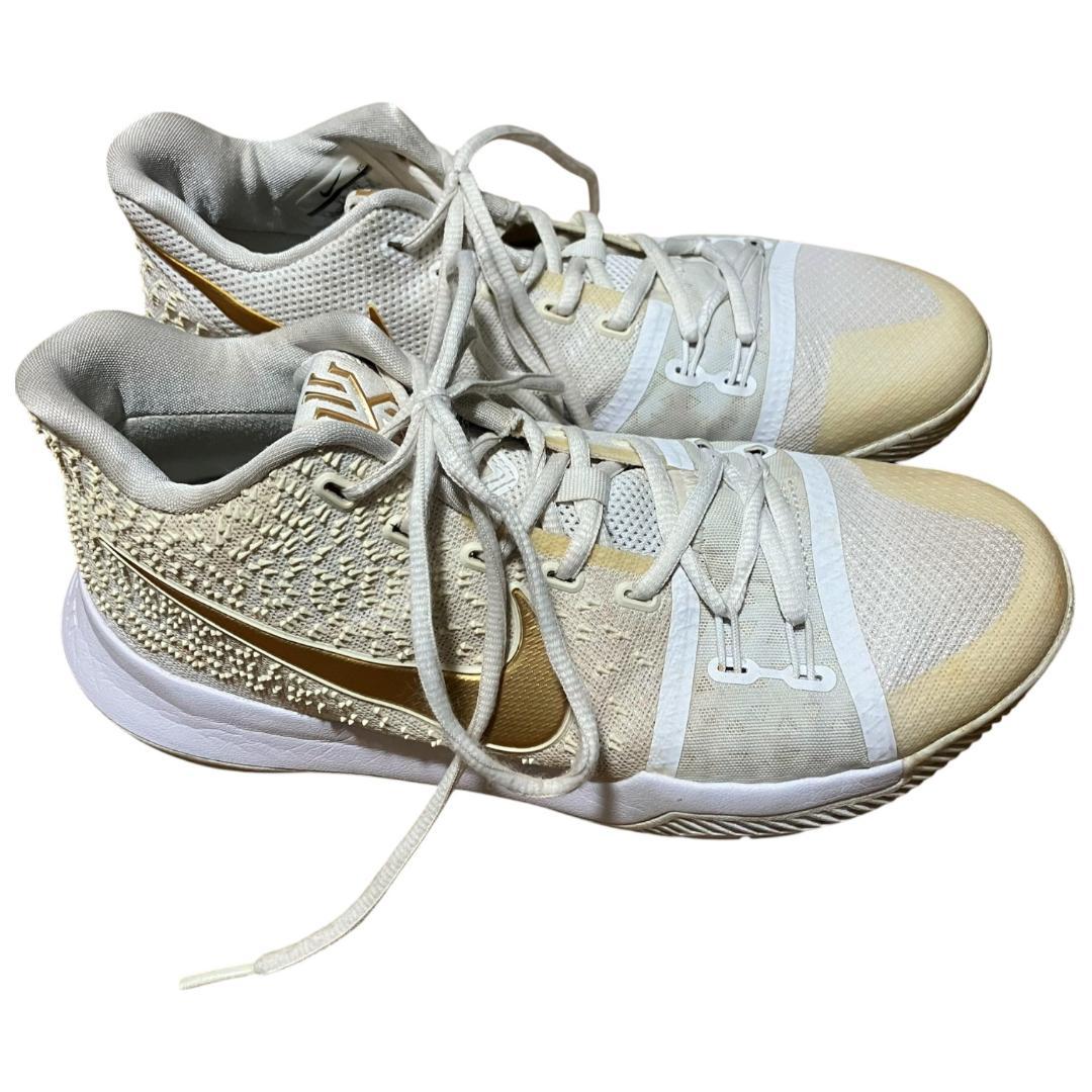 NIKE Kyrie 3 EP Finals 26.5cm 白×金