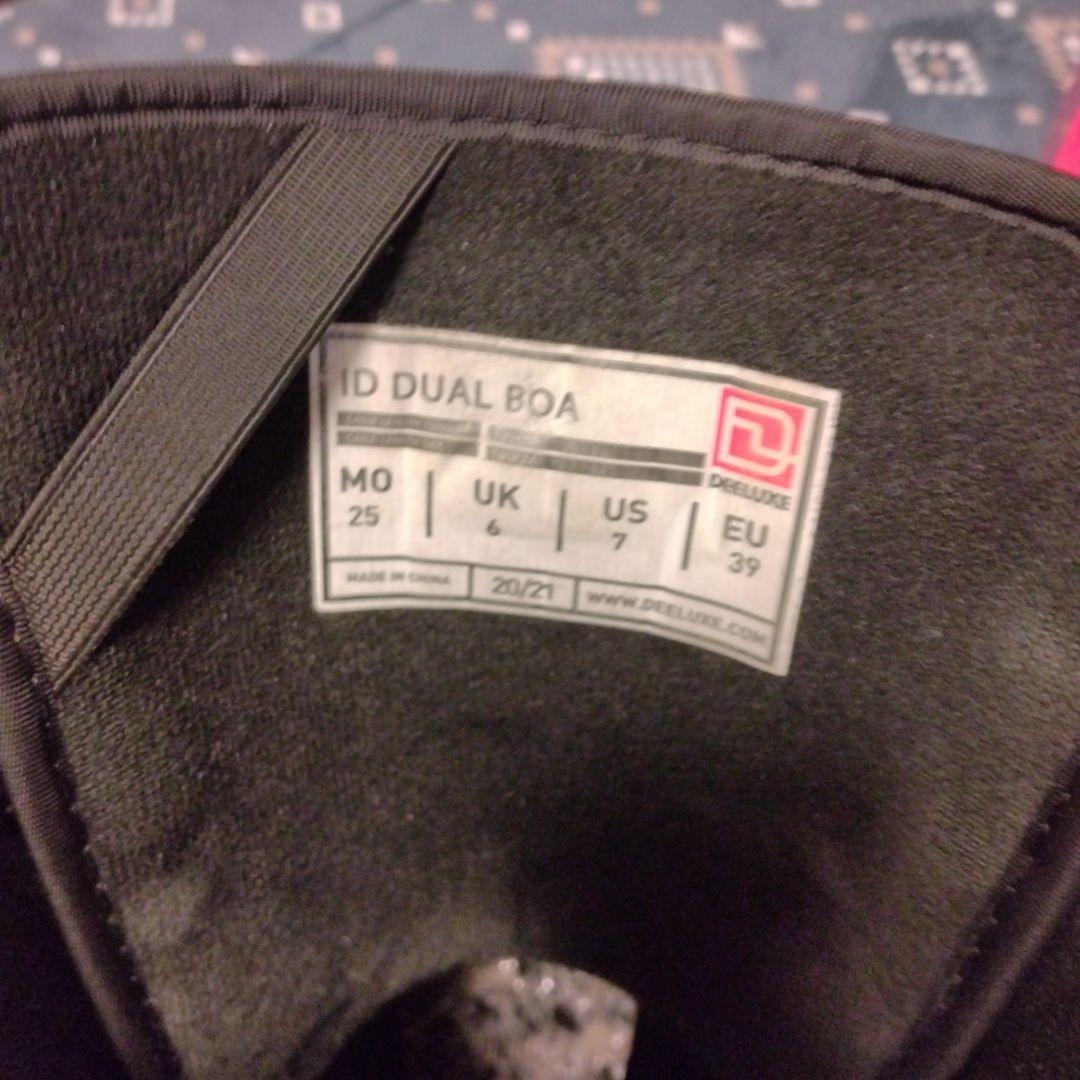 ディーラックス　ID　DUAL BOA JPN LTD 25cm 中古