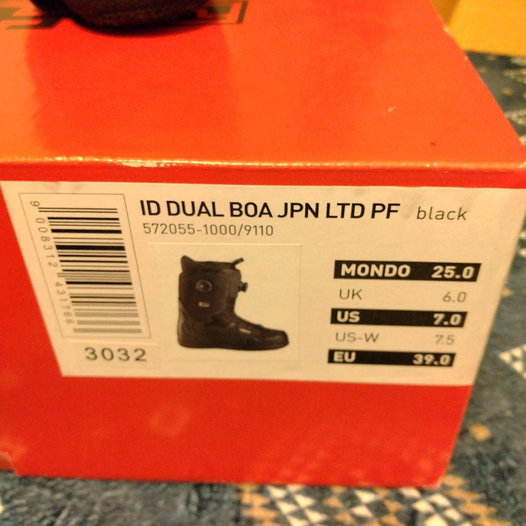 ディーラックス　ID　DUAL BOA JPN LTD 25cm 中古