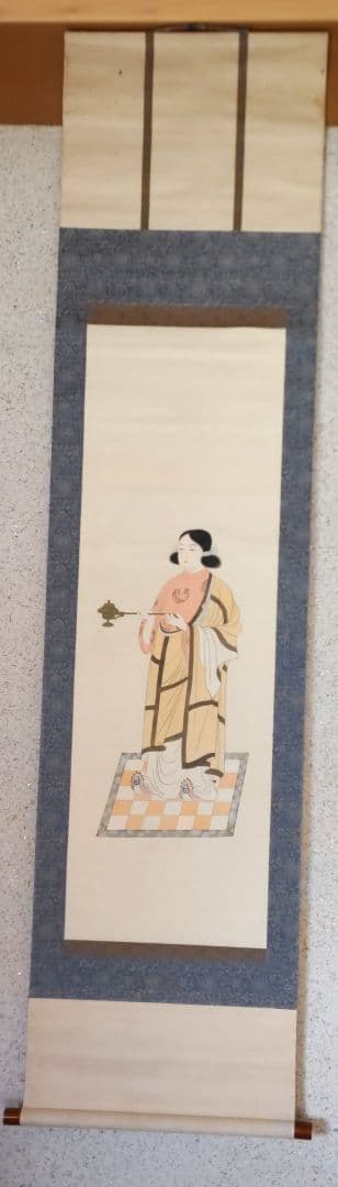 聖徳太子　掛軸　H21