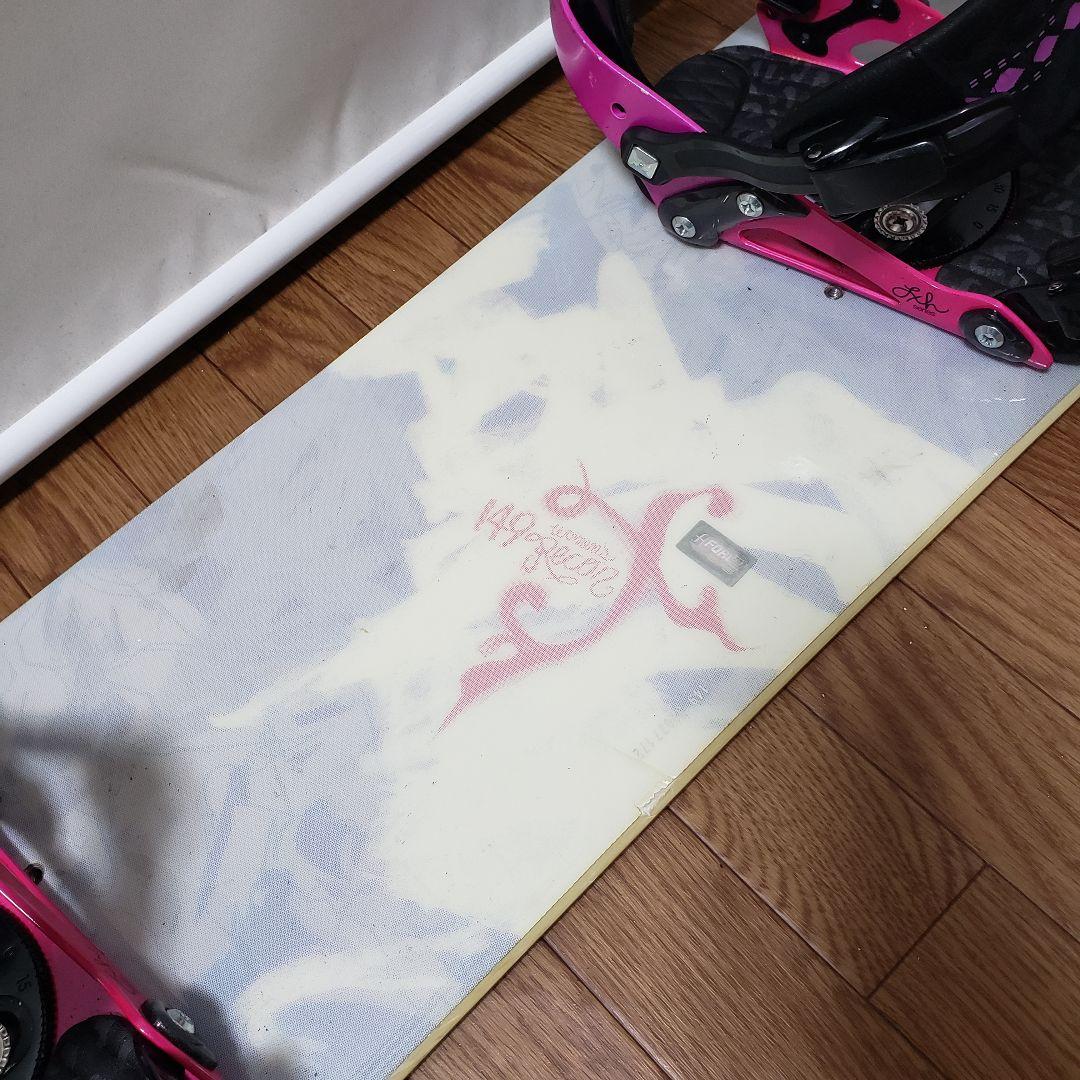 FORUM RIDE 149cm レディースボードセット