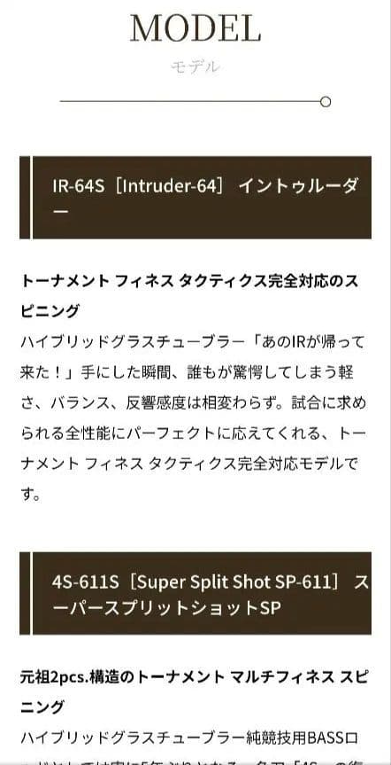 IR-64S バリバス モーリス グラファイトワークス