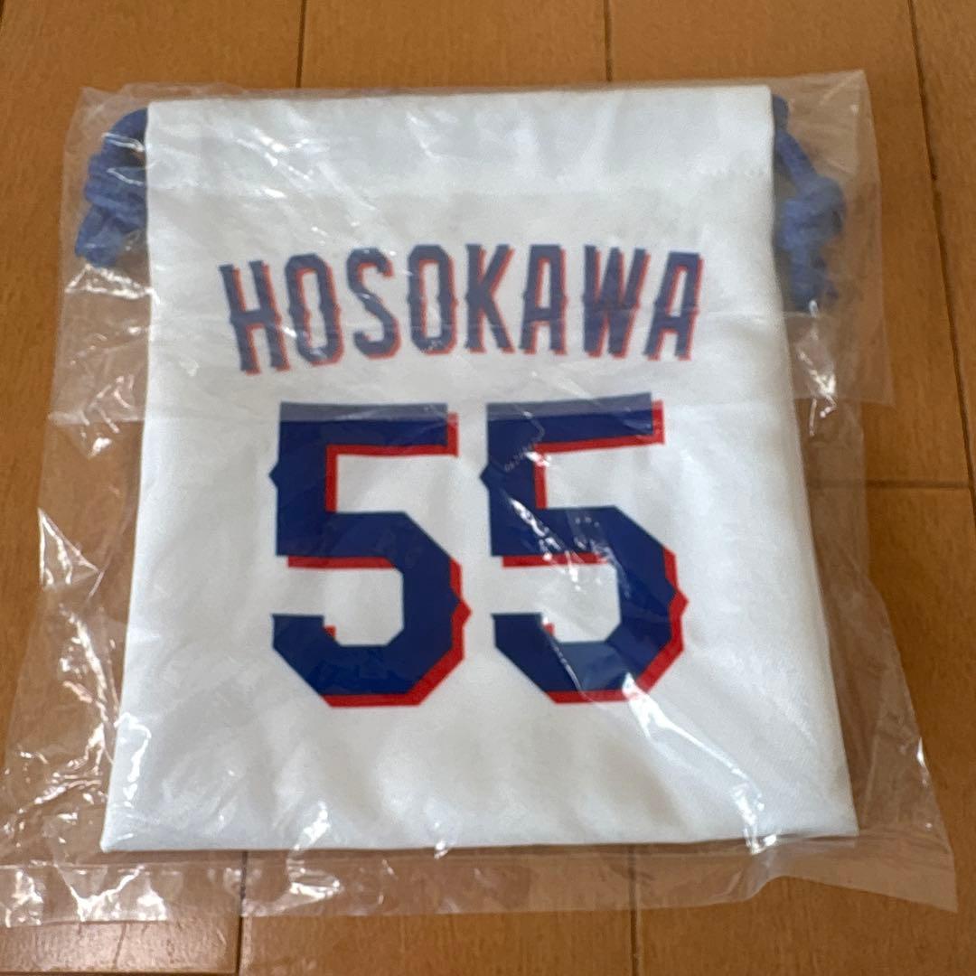 中日ドラゴンズ ユニフォーム 巾着セットHOSOKAWA 55 M 細川成也