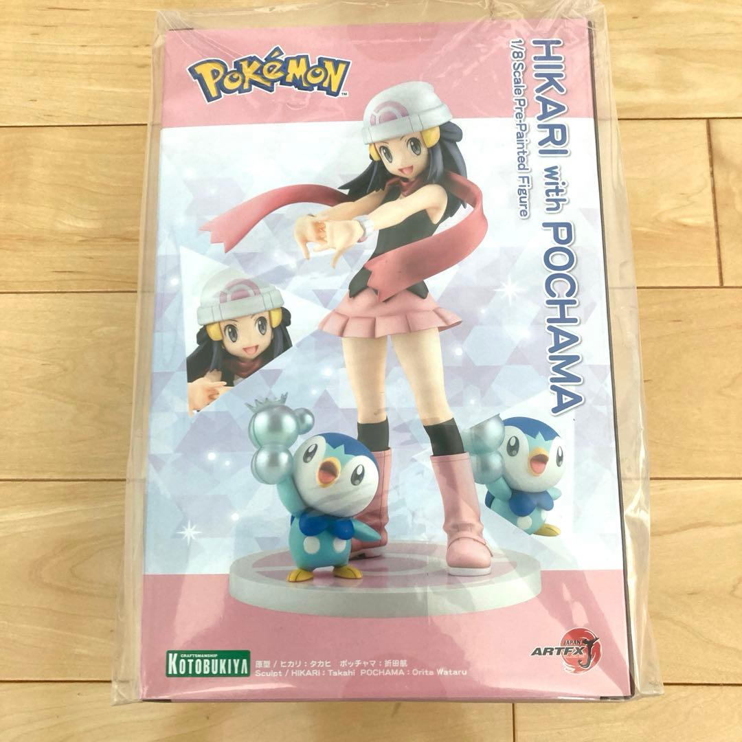 新品未開封 ポケットモンスター ヒカリ with ポッチャマ 1/8 フィギュア