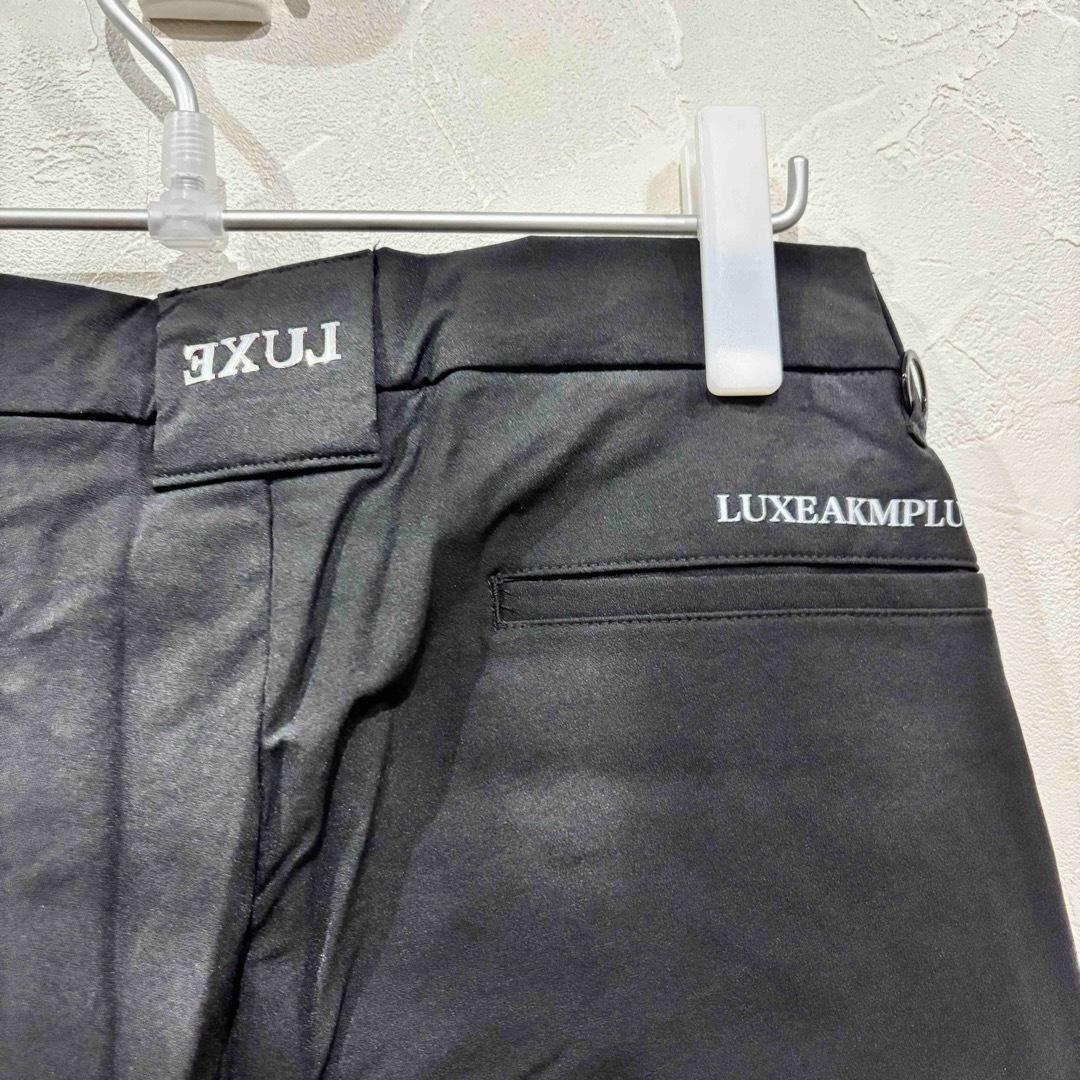 新品【LUXEAKMPLUS】リュクスエイケイエムプラスゴルフ 裏起毛パンツ　Ｍ