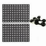 特注品　マットゴムマット 連結パーツ付き（無料） 20mm【 80枚セット】