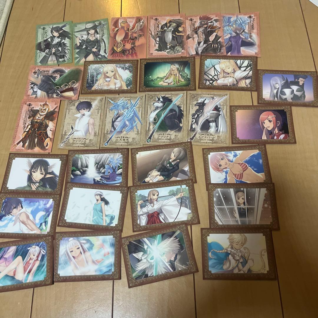 SHINING WIND カードSPカード、カードパズル付き全71枚