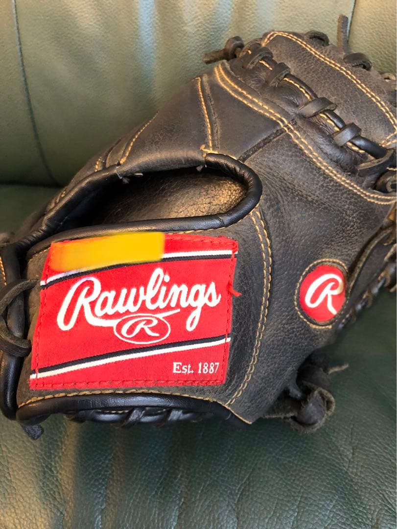 Rawlings 硬式グローブ 黒 ジュニア
