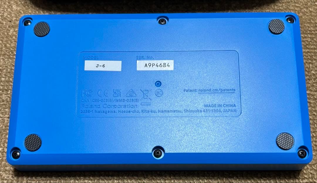 新品同様美品 Roland AIRA Compact J-6 専用ケース付き