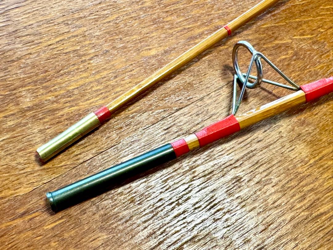 Lee of Redditchバンブースピニングロッド6ft英国製中古長期保管品