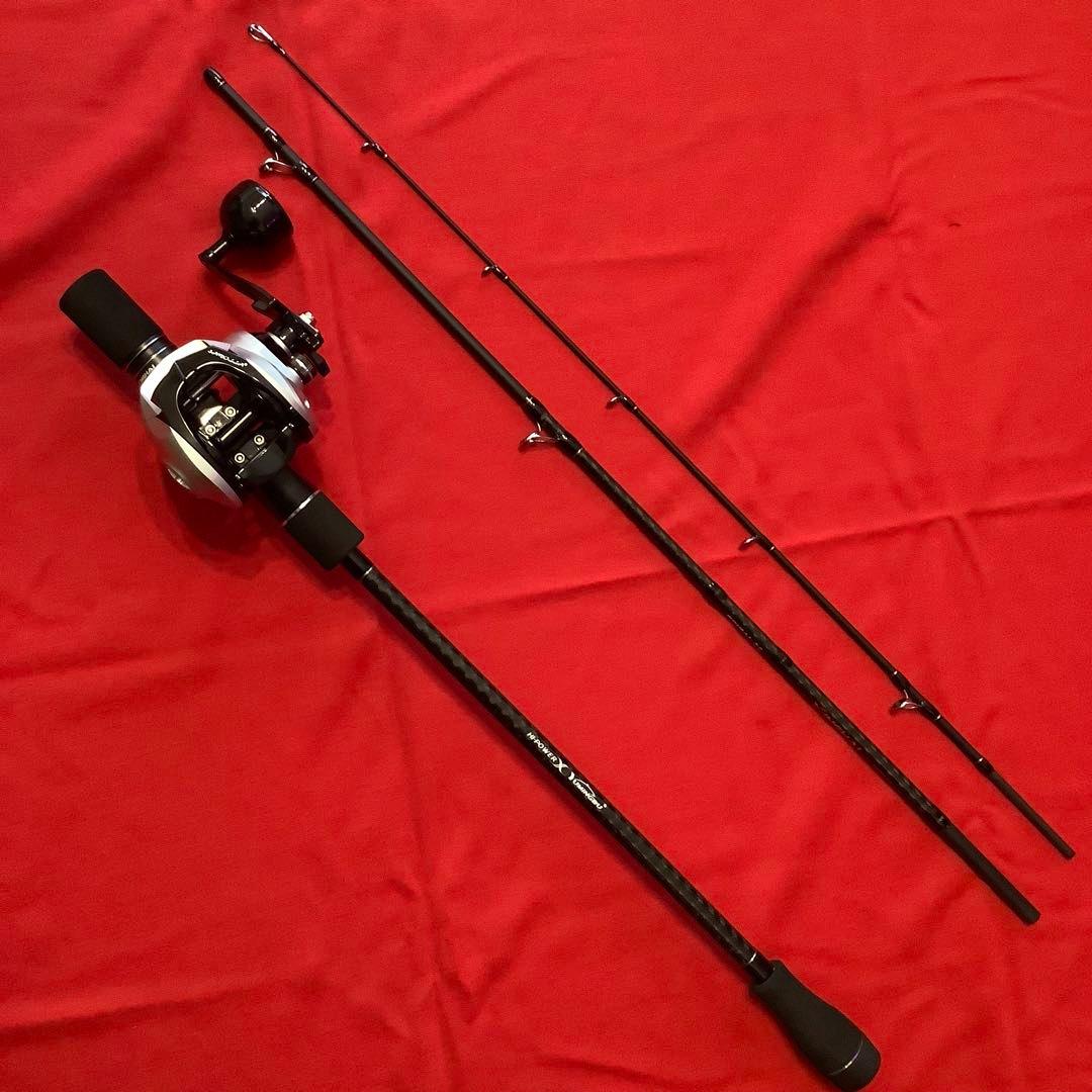 オフショアMH1.83m MAX350g 3ピースパックロッド&ベイトリール