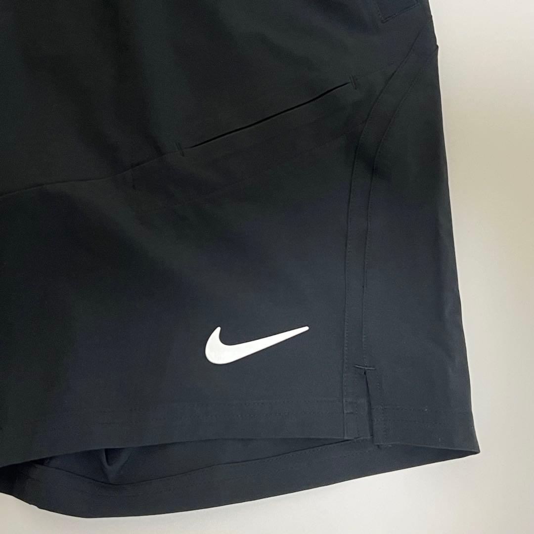 NIKE テニス ショートパンツ 9インチ ブラック US Mサイズ
