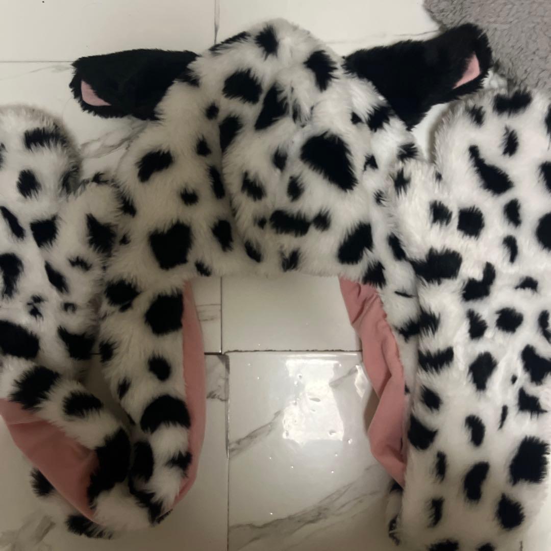 ファー耳付きカチューシャ