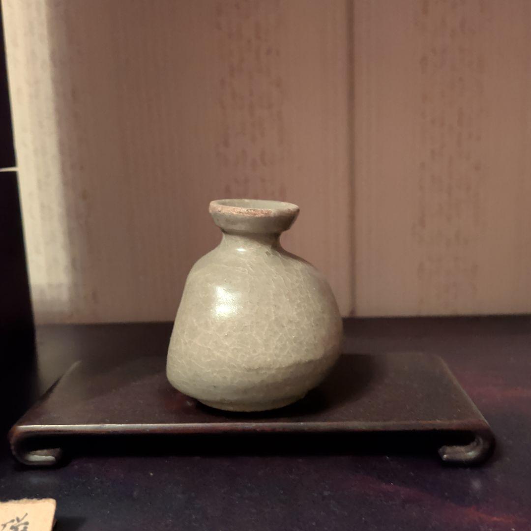 高麗青磁　小壺