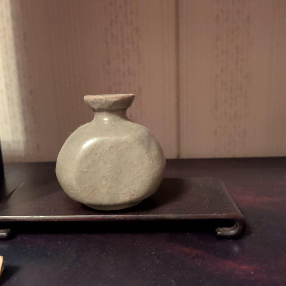 高麗青磁　小壺