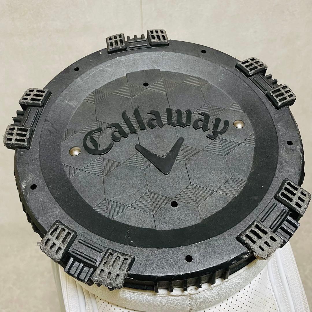 callaway キャロウェイ　キャディバッグ　エナメル　ホワイト　希少　貴重