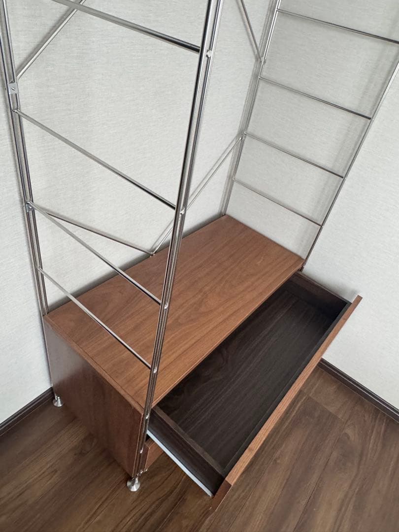 ✨美品✨ 無印良品　ステンレスユニットシェルフ　組立済みセット
