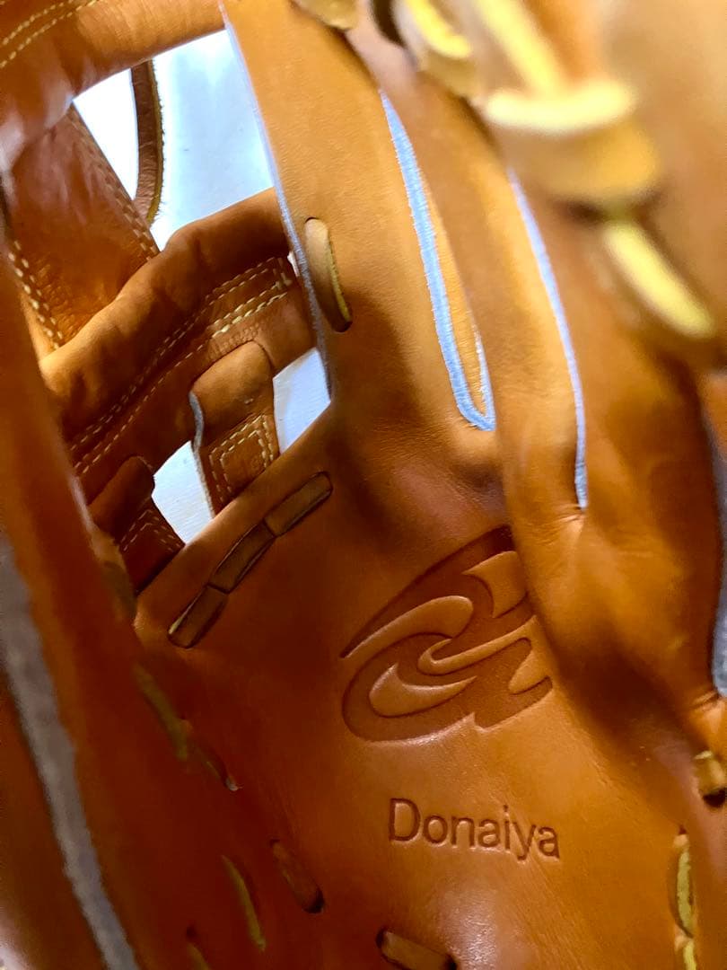Donaiya ブラウン 野球グローブ硬式