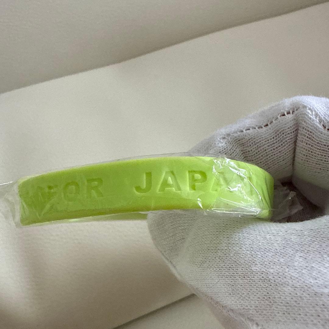 沢田研二　PRAY FOR JAPAN リストバンド　ラバーバンド