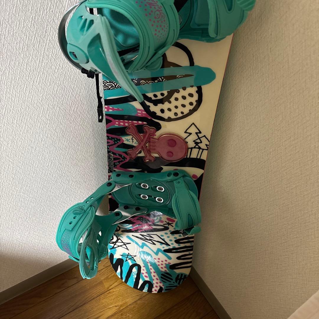 K2 KANDI 137cm キャンバー × ビンディング