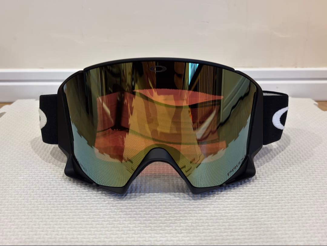 【美品】OAKLEY スノー ゴーグル レンズ3枚付き