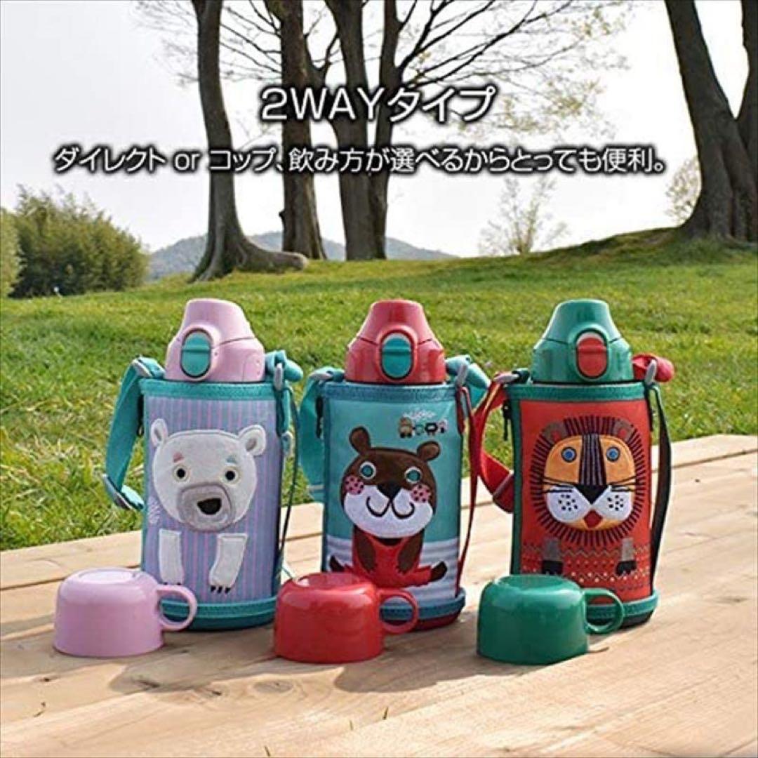 【店頭展示品】タイガー魔法瓶(TIGER) コロボックル　水筒 600ml 2個