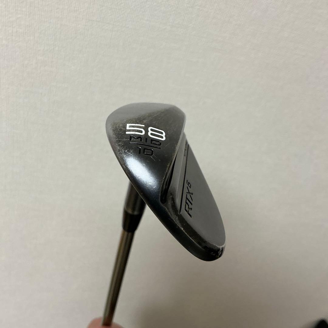 RTX 6 ZIPCORE ブラックサテン58度　ATTAS　Spinwedge
