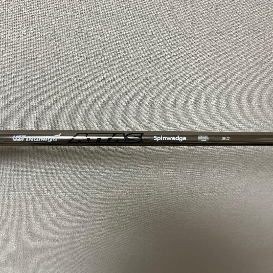 RTX 6 ZIPCORE ブラックサテン58度　ATTAS　Spinwedge
