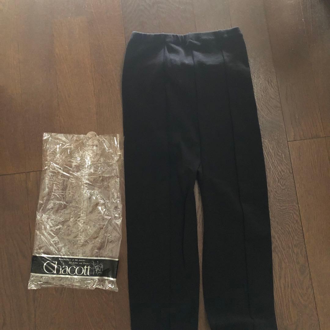 チャコット　Chacott メンズ　タイツ　日本製　L ブラック　バレエ