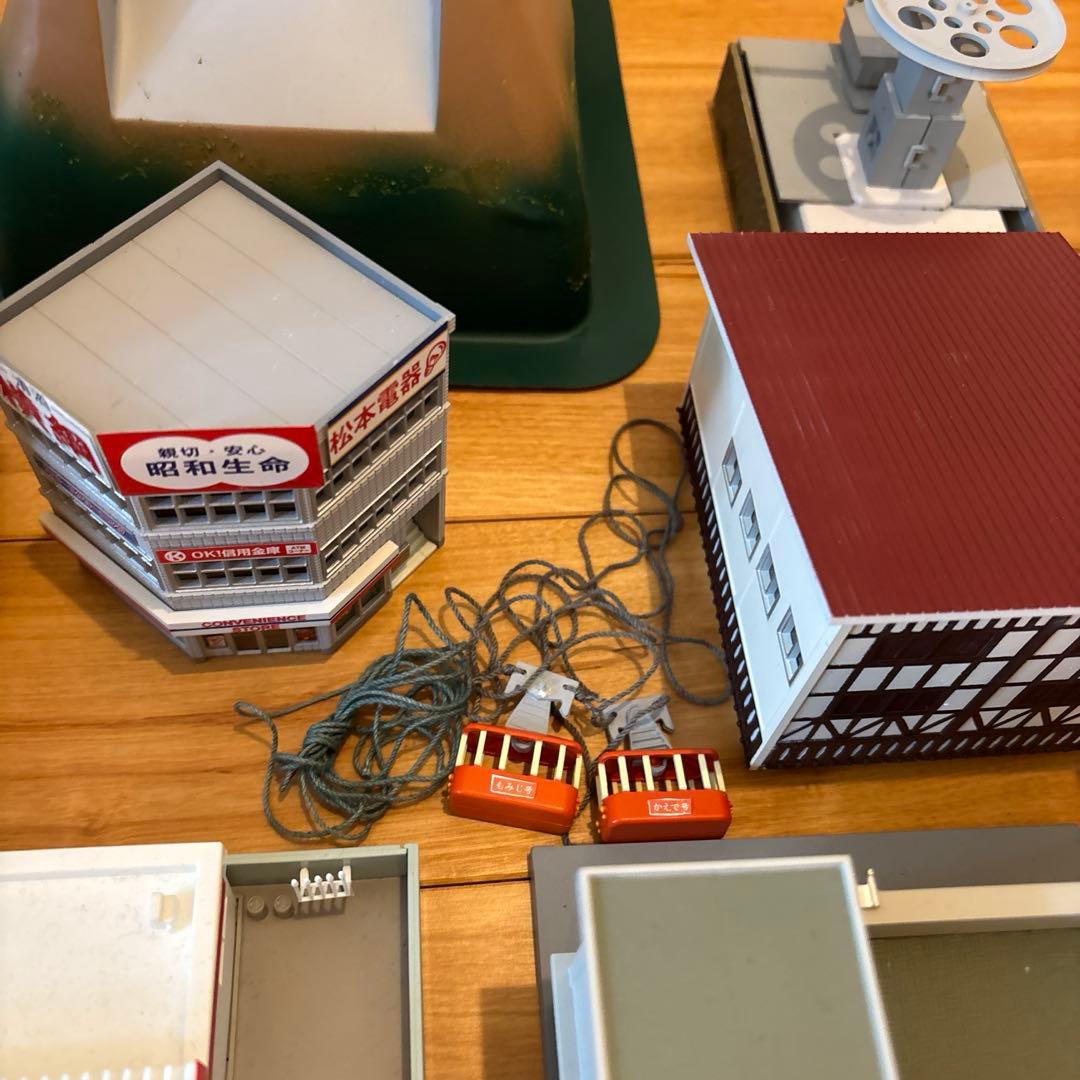 Nゲージ　ジオラマレイアウト解体品　ストラクチャー