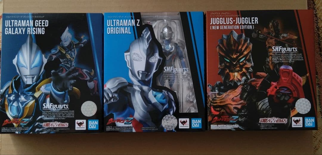 開封済み S.H.フィギュアーツ　ウルトラマンゼット関連