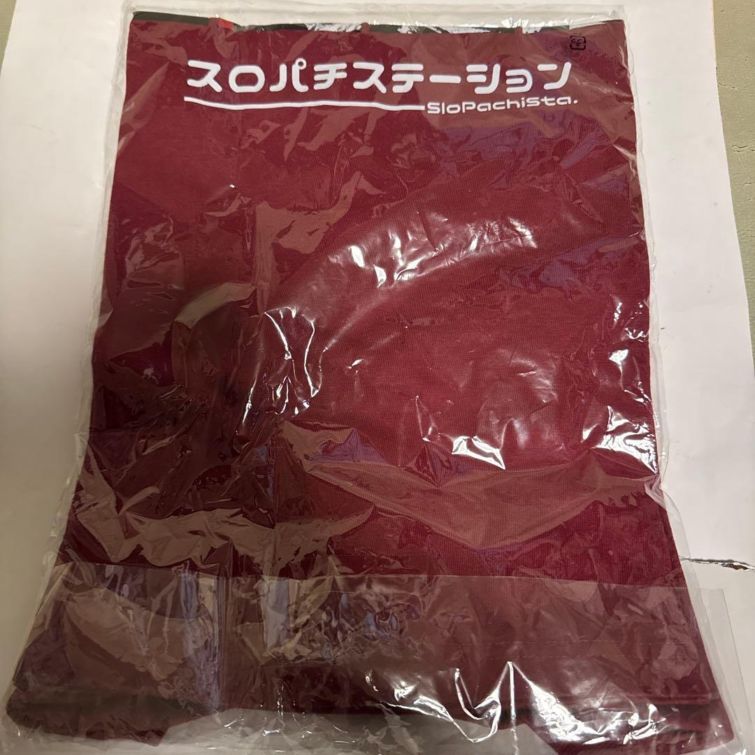 スローパチステーション 赤 Tシャツ M
