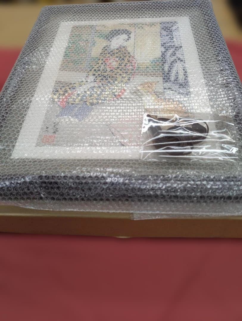 竹久夢二　リトグラフ　『春恋し』30/250　画寸縦350×240ｍｍ