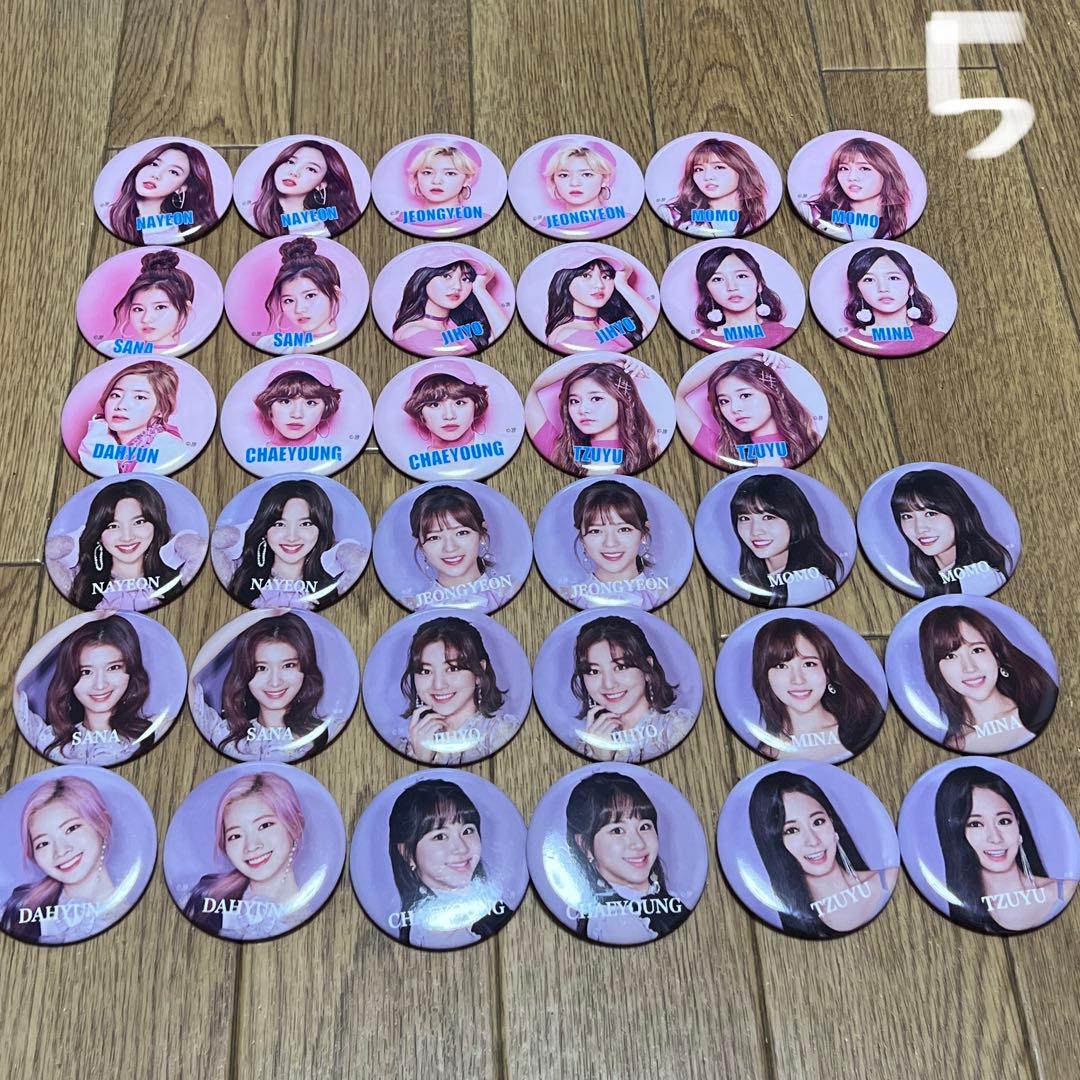 【TWICE】缶バッチ　ばら売り可