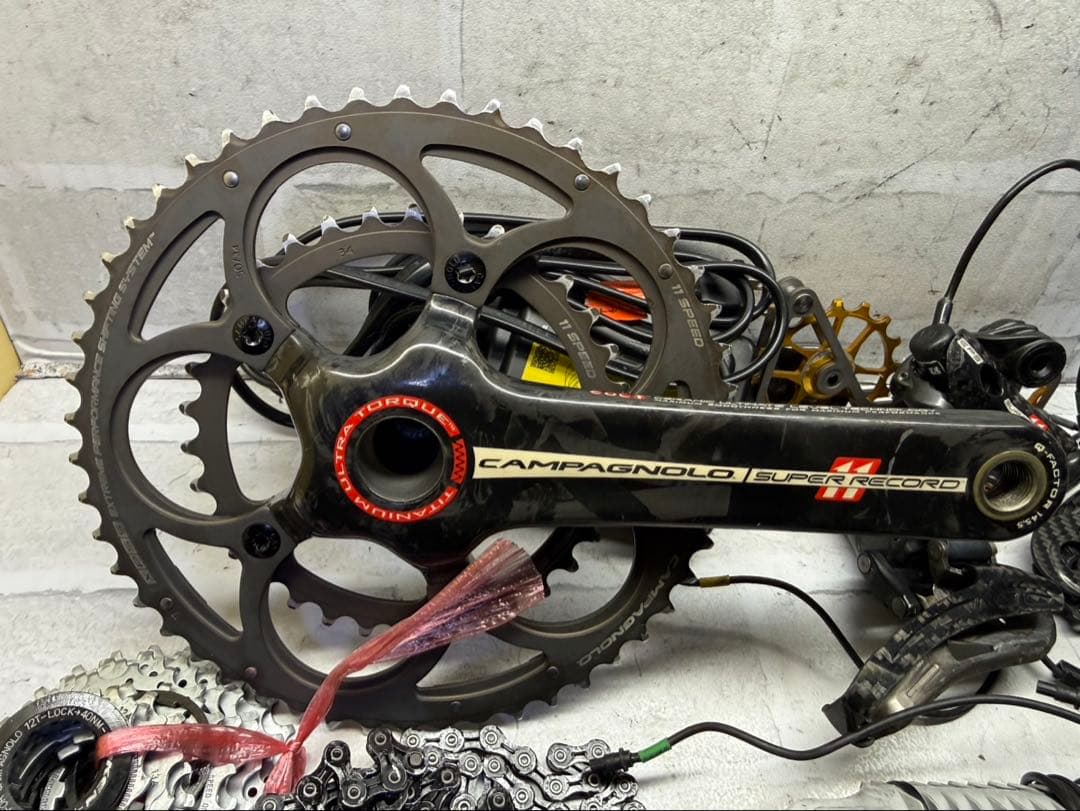 CAMPAGNOLO SUPER RECORD EPS 電動変速 コンポセット