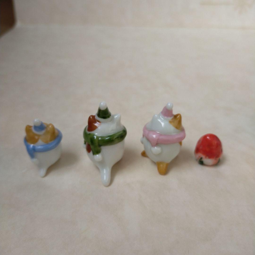 未使用 猫舎道楽堂本舗 クリスマス 12月 のれん ケーキのネコヤ