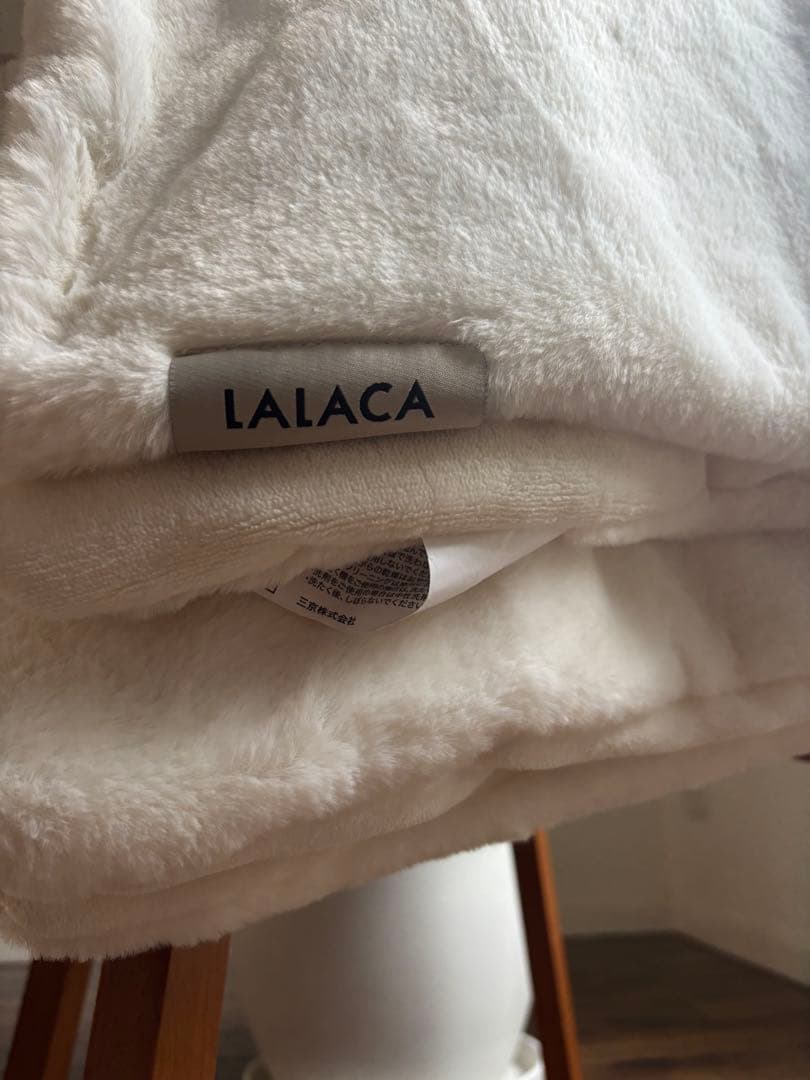 LALACA 電気毛布 ホワイト フリース