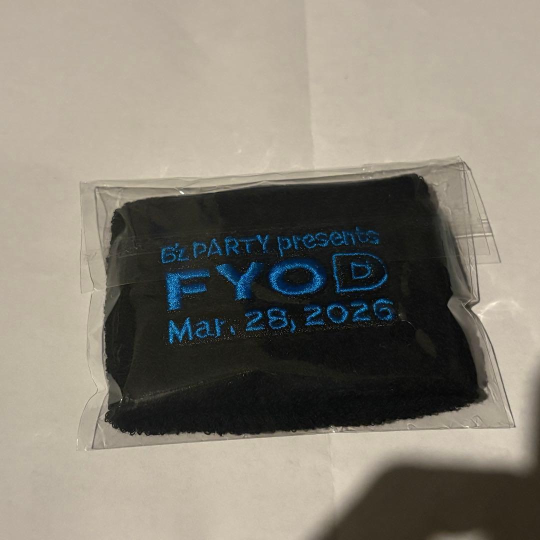 B'z FYOD 来場者限定特典 オリジナルリストバンド　3/28 即日発送可！