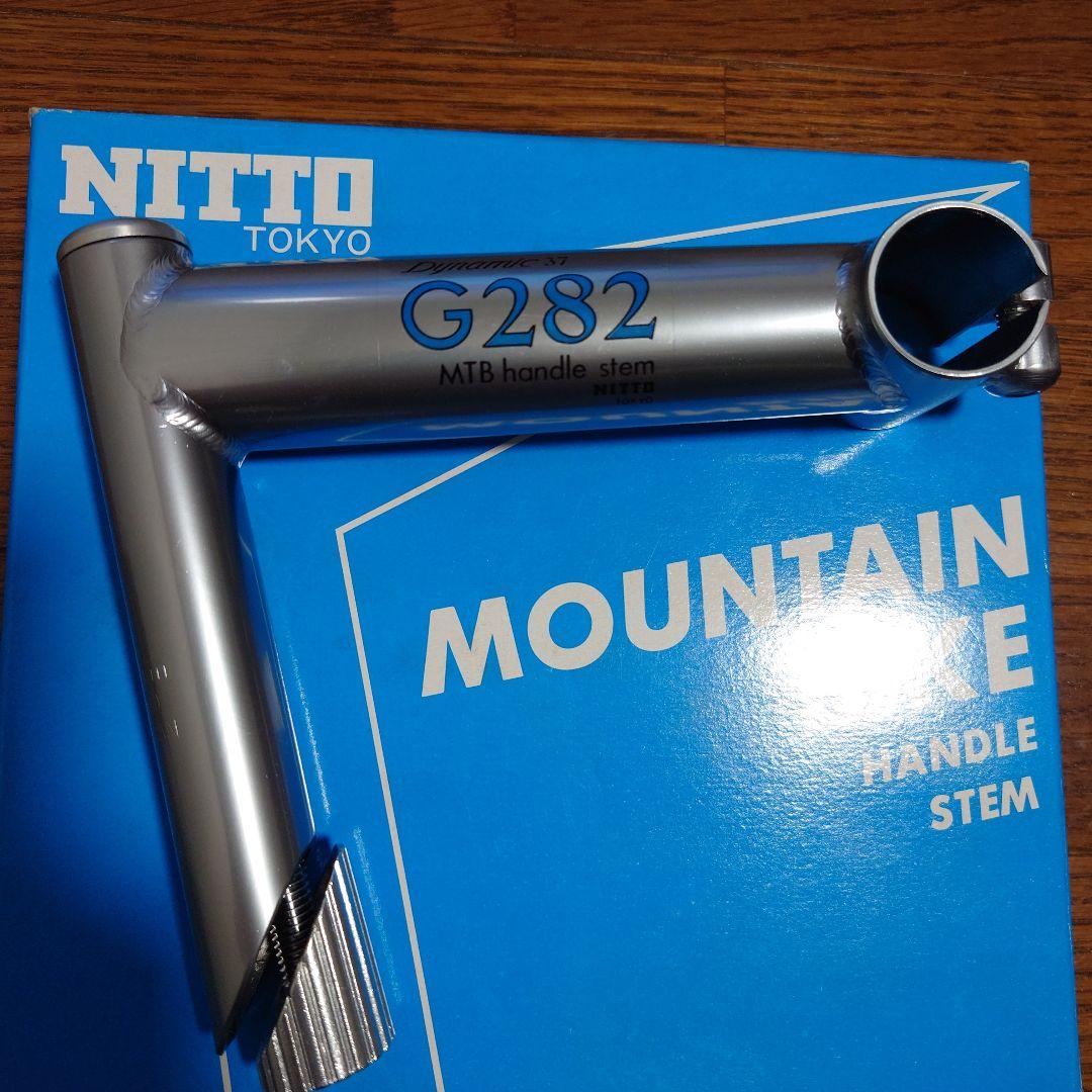 新品箱付き NITTO G282 MTBステム130mm 25.4mm 日東