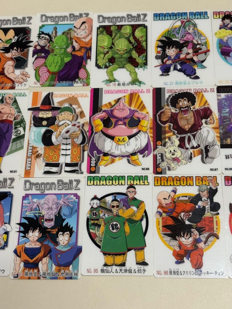 ドラゴンボール　グミ　カード　ブルマ他