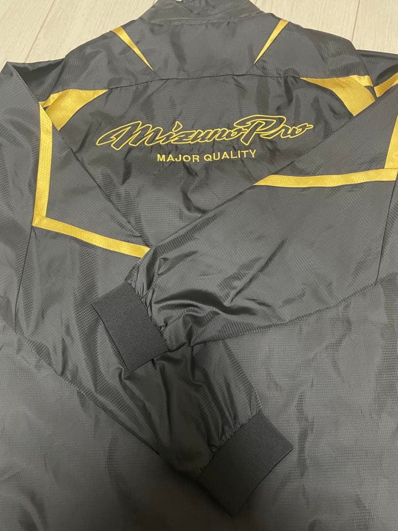 Mizuno ミズノプロ ジャケット・パンツセット L ブラック/イエロー
