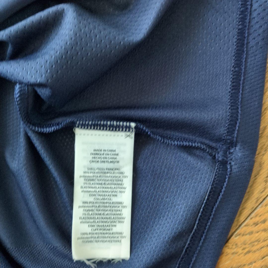 美品、RLX Ralph Lauren ネイビー ポロシャツUSサイズS