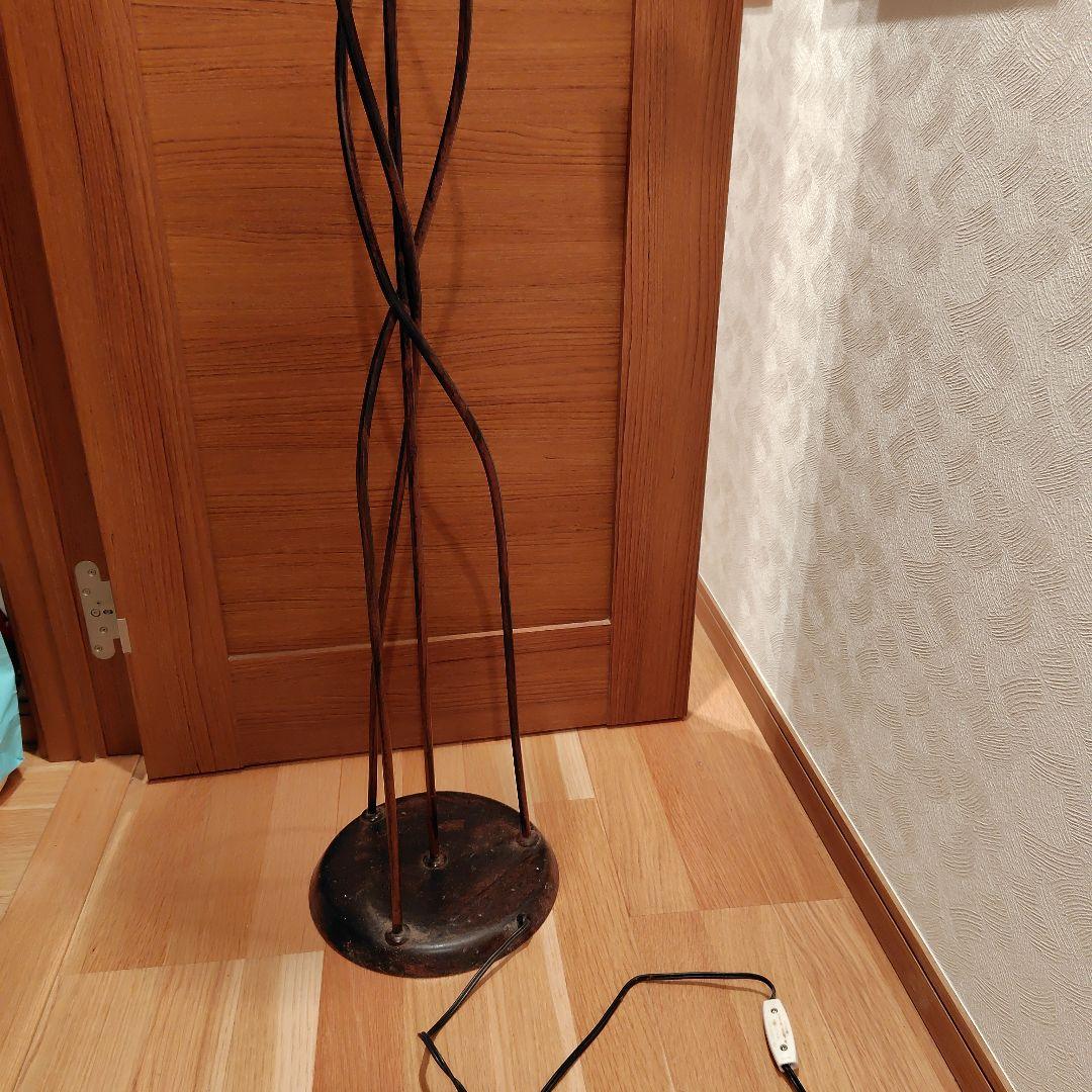 フロアスタンド ガラスと金属製