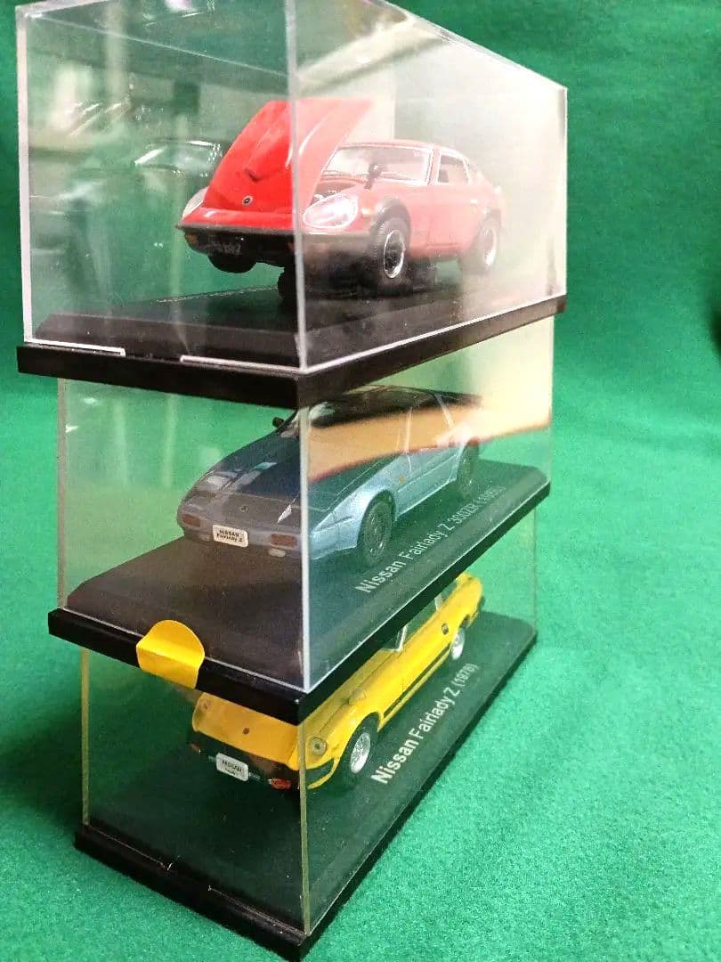 1/43Nissan Fairlady Z ミニカーセット 3台セット訳有品