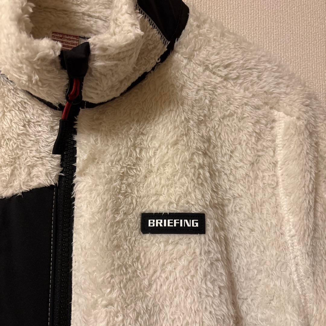 BRIEFINGブリーフィング　フリース　ボアジャケット