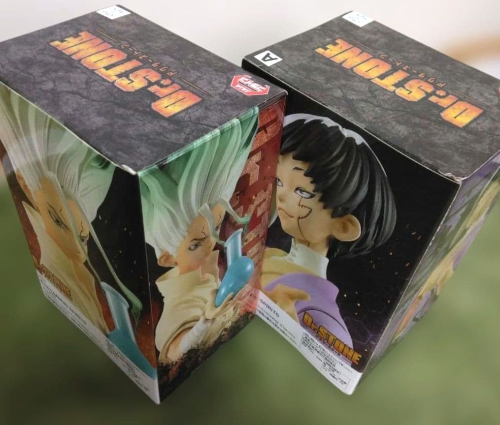 Dr.STONE フィギュア 石神千空&あさぎりゲンのセット　未開封