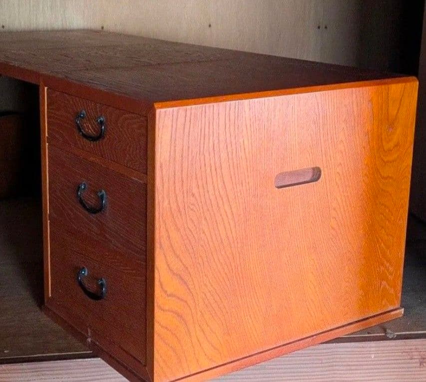 vintage/折りたたみ文机　ヴィンテージ　アンティーク　レトロ　座机　座卓